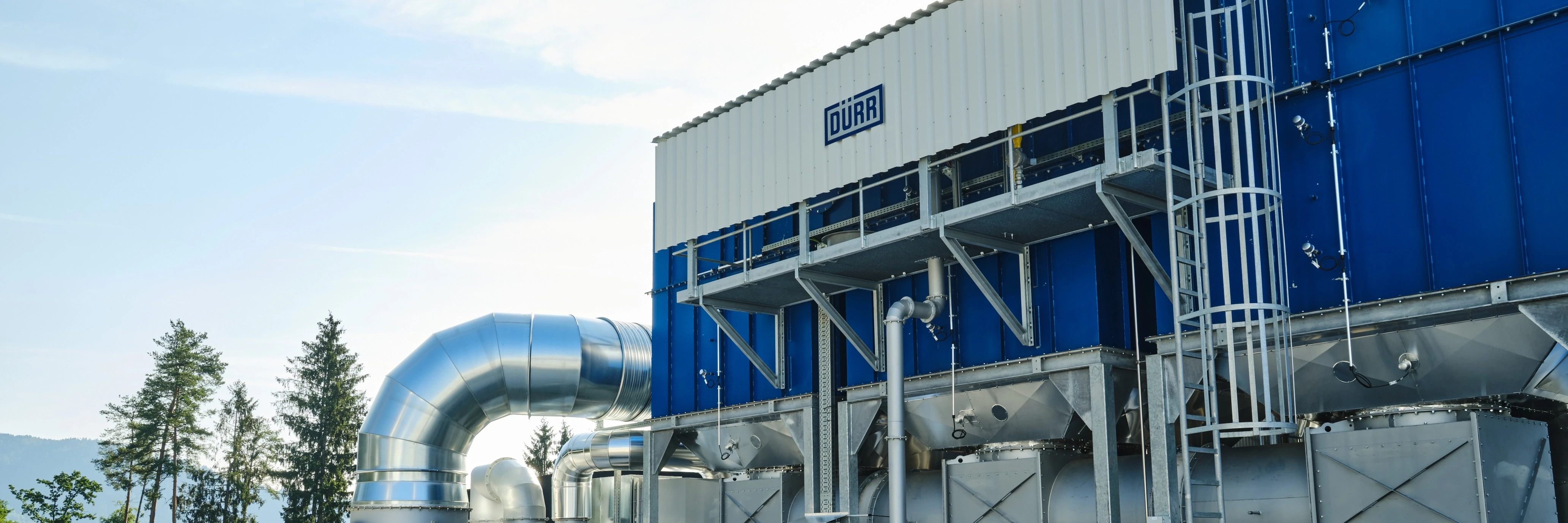 Reference image of a regenerative thermal oxidizer (RTO) for efficient air pollution control