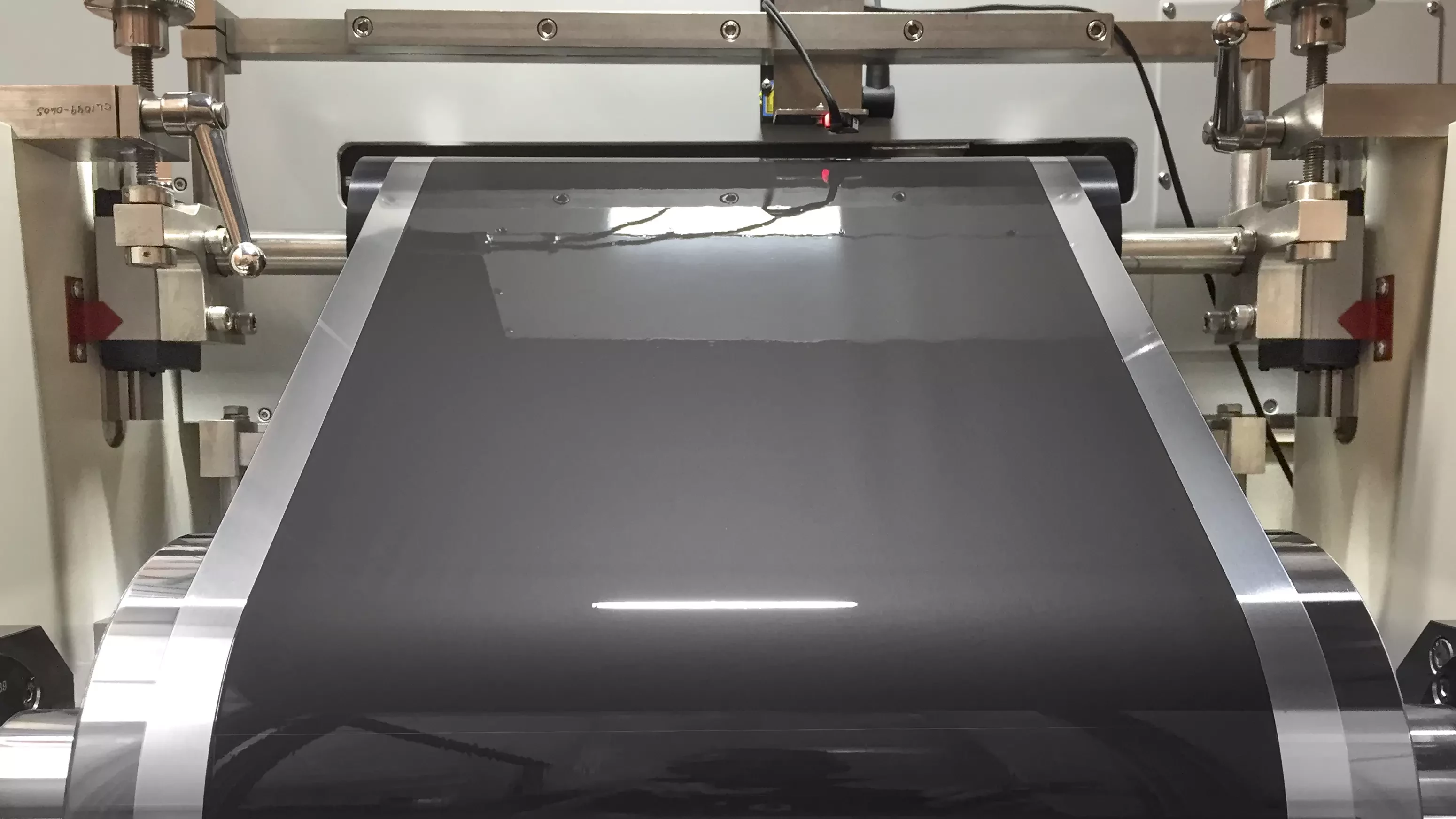 Coating of electrodes for battery production