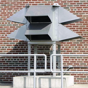 panel filters - wastewater treatment plant