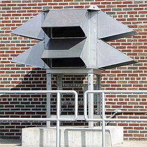 panel filters - wastewater treatment plant