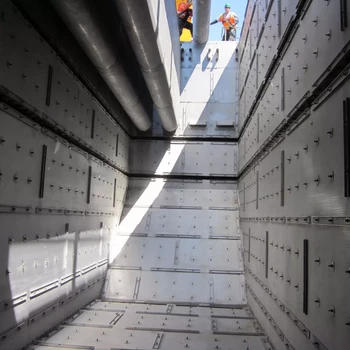 turbine stack interior