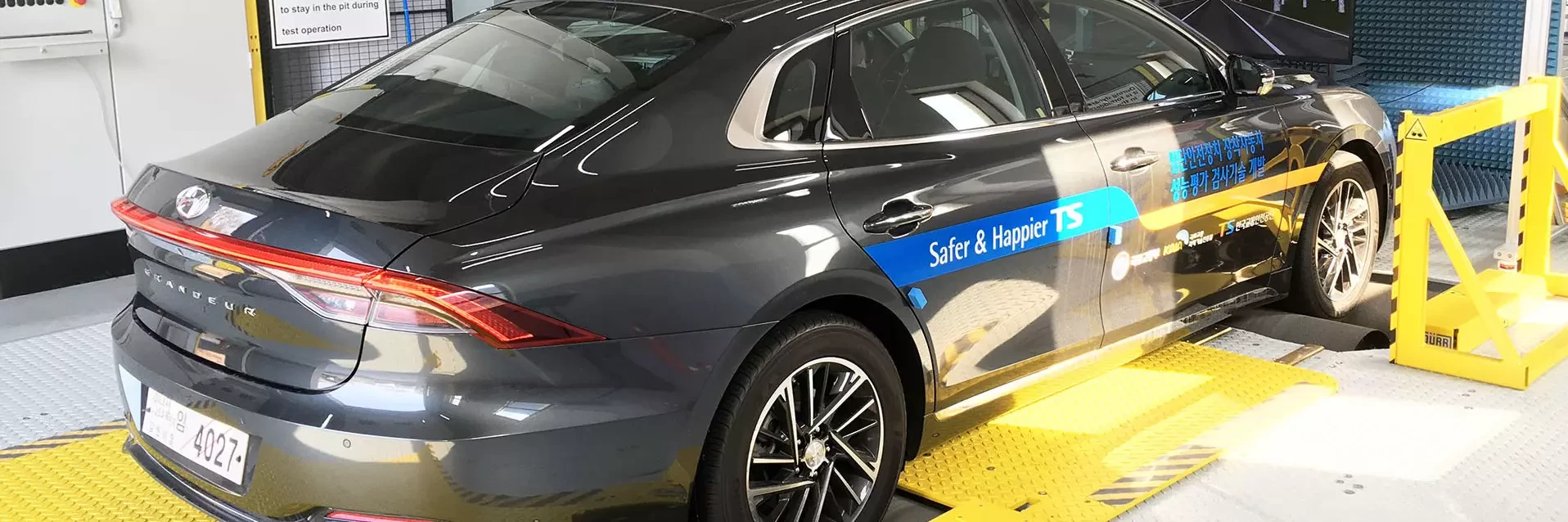 Kotsa x-road x-road curve multi-function test stand at KOTSA