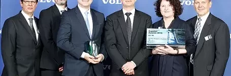 Volvo Group Trucks presents Dürr with the Volvo Group Purchasing Supplier Award 2016