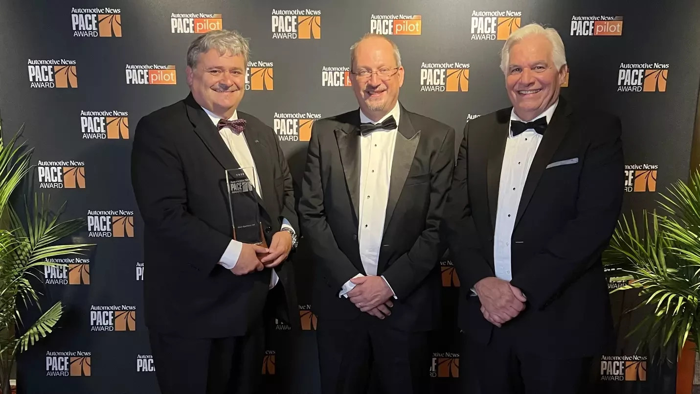 the Automotive News PACE Award for its innovative overspray-free application technology solution