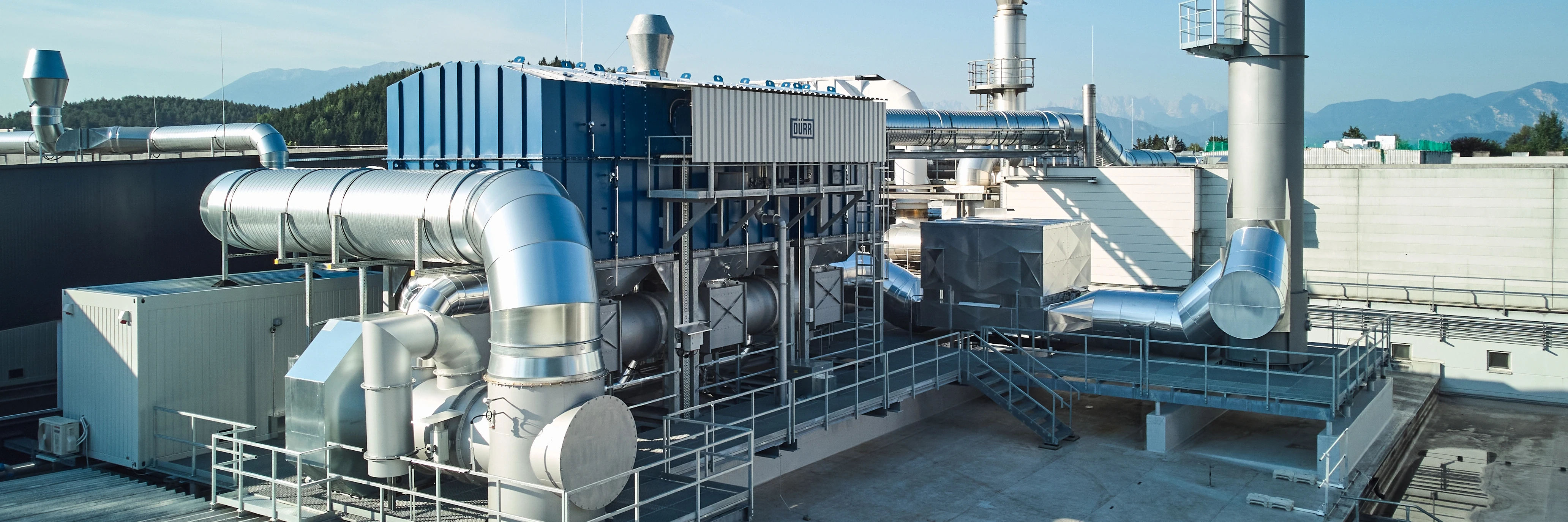 Regenerative thermal oxidizer (RTO) system for VOC emission treatment