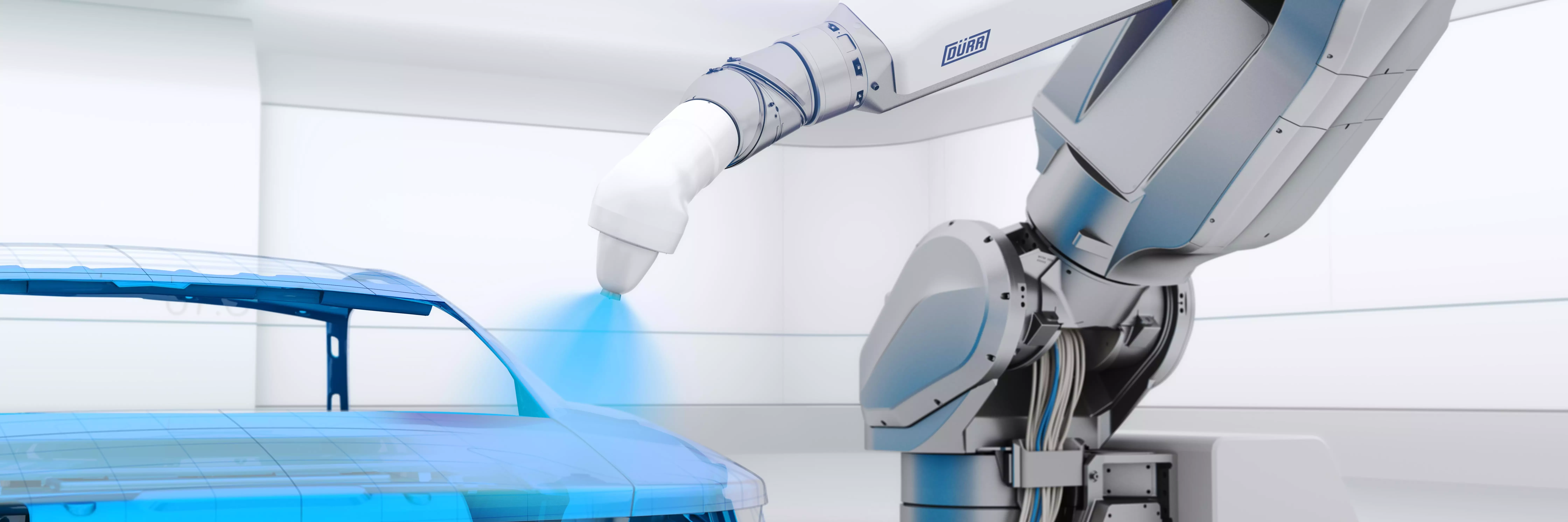 New painting robot with cloud-enabled control