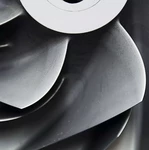 Close up Turbo-jet engine of the plane, Gas engine technology, T