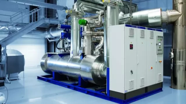 ORC technology uses the waste heat from combustion processes to generate electricity.