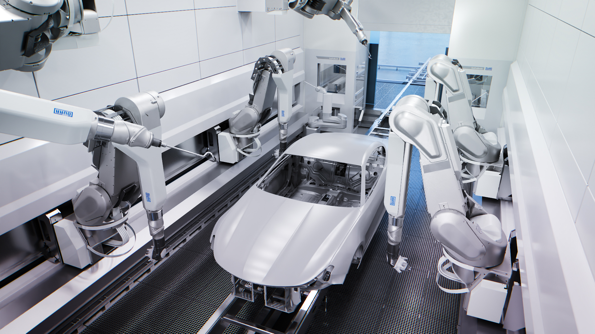 Next level the new world of paint application Dürr Universal